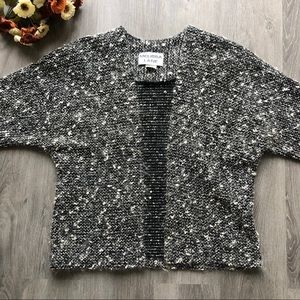 🤎 Vintage Melissa Lane Open Front‎ Cardigan Sz 8